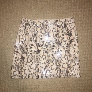 Sparkly forever 21 mini skirt